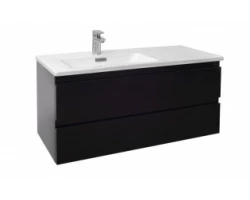 [359535] Тумба под раковину Jacob Delafon Madeleine EB2054-J52, 100 см, блестящая черная, левая +51221 ₽
