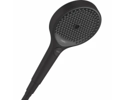 [401951] Ручной душ Hansgrohe Rainfinity 130 26864670, 3 типа струи, чёрный матовый +15140 ₽