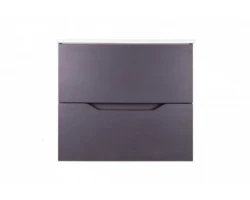 [429247] Тумба с раковиной Orange Line, подвесная, графит матовый, Li-60Tug+Ra +21980 ₽