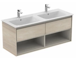 [461475] Тумба под раковину Ideal Standard Connect Air 120 см, подвесная, светло-коричневое дерево, светло-коричневый матовый, E +115159 ₽