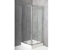 [461975] Душевой уголок AcquaSi AS-Space 80 х 80 см, стекло прозрачное, профиль хром, AS-SPACE-A-2-80-C-Cr +22360 ₽