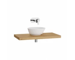 [571831] Столешница Vitra Origin 90 см, МДФ без отверстий, ясень, 65946 +16390 ₽