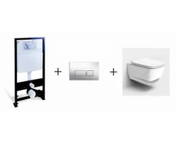 [600847] Инсталляция Geberit с безободковым унитазом Geberit iCon Rimfree, 500.300.JQ.5, сиденье микролифт, комплект Идеальная п +36770 ₽