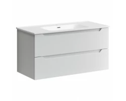 [549891] Тумба под раковину Sancos Norma 2.0 100, подвесная, белый глянец, NR2.0100W +23900 ₽