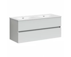 [550443] Тумба под раковину Sancos Urban 120, подвесная, белый глянец, UR120-2W +32900 ₽