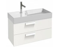 [551559] Тумба под раковину Jacob Delafon Rythmik, 80 см, подвесная, белый меламин, EB1302-N18 +69260 ₽