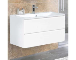 [558107] Тумба под раковину BelBagno Acqua ACQUA-1200-2C-SO-BL 120 см, подвесная, цвет белый глянцевый (bianco lucido) +33860 ₽