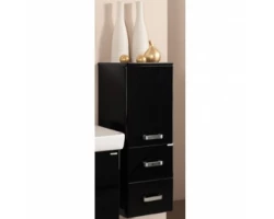 [90019] Полуколонна подвесная Акватон Америна чёрный глянец, 1.A137.8.03A.M95.0 +22151 ₽