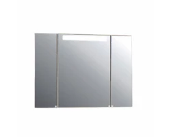 [92446] Зеркальный шкаф Акватон МАДРИД 120, 1A113402MA010 со светильником +23060 ₽