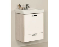 [113301] Тумба под раковину Акватон Йорк 55 М,1A170801YOAV0, белый/ясень фабрик 