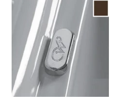 [149758] Заглушка для перелива Kerasan Waldorf 811393br, цвет бронза +3541 ₽