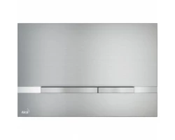 [193679] Клавиша смыва AlcaPlast Stripe, хром матовый +26263 ₽