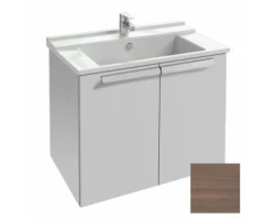 [298371] Тумба под раковину Jacob Delafon Struktura 80 EB1281-E16, ореховое дерево, 2 двери, 77x47x56 см +42430 ₽