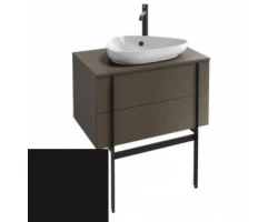 [299242] Тумба под раковину Jacob Delafon Nouvelle Vague 80 EB3039-M61, черный мягкий +197060 ₽