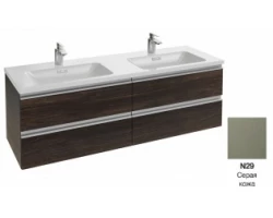 [299515] Тумба под раковину Jacob Delafon Vox 140 EB2020-RA-N29, цвет - серая кожа, 140 х 46 см +155110 ₽