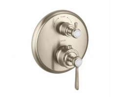 [305680] Смеситель для ванны AXOR Montreux 16821820 термостатический, шлифованный никель +236450 ₽