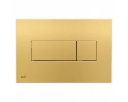 [314017] Клавиша смыва AlcaPlast M375, золотой +23762 ₽