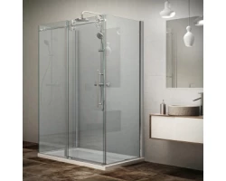 [318940] Душевой уголок Roth Kinedoor Line 180 х 90 см отдельностоящий, стекло прозрачное +185535 ₽