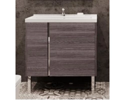 [321440] Тумба Акватон Стоун 80 под раковину 1A228201SXC80 подвесная, грецкий орех +16160 ₽