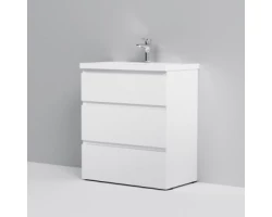 [331813] Тумба Am.Pm Gem S M91FSX0752WG под раковину напольная, 75 см, со встроенной ступенькой для детей, белый глянец +19690 ₽