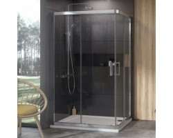 [333690] Душевой уголок Ravak 10° 10RV2K, 100 x 120 см, профиль сатин, витраж транспарент, 1ZJA0U00Z1/1ZJG0U00Z1 +140770 ₽