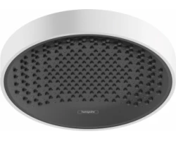 [335610] Верхний душ Hansgrohe Rainfinity 26229700 EcoSmart, 25х25 см, 1 режим струи, без держателя, белый матовый +92219 ₽