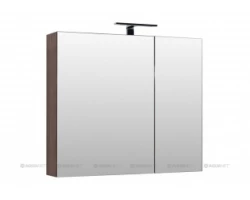 [335806] Зеркальный шкаф Aquanet Нью-Йорк 100 00203955, цвет орех +41111 ₽
