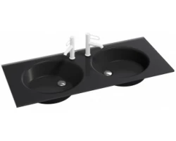 [340043] Стеклянная раковина Jacob Delafon Odeon Rive Gauche EB2560-DE2, 60 см, черный матовый +112000 ₽