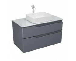 [357226] Тумба под раковину Alvaro Banos Armonia Сristal 8404.1901 100 см подвесная/напольная, серый +33550 ₽