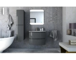 [364427] Тумба под раковину Cezares Vague 44221 69 см подвесная, цвет antracite +43470 ₽