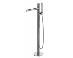 [387755] Смеситель для ванны и душа BelBagno Uno UNO-FMT-CRM напольный, хром +41000 ₽