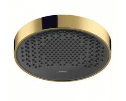 [401899] Верхний душ Hansgrohe Rainfinity 26229990, 25 х 25 см, Ecosmart 1 режим струи, без держателя, золото +118650 ₽