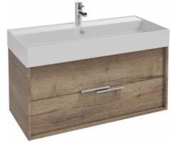 [452243] Тумба под раковину Jacob Delafon Vivienne 100 см, корпус дуб табак, фасад дуб табак, EB1585-E52-E52 +63890 ₽