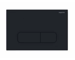 [534831] Панель смыва Aquatek, клавиши прямоугольные, черный матовый, KDI-0000017 (002D) +2200 ₽