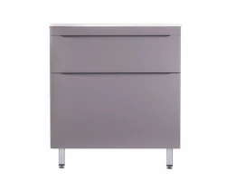 [558159] Тумба под раковину Style Line El Fante Бергамо мини 80 Люкс антискрейтч Plus, 80 см, напольная, серый, СС-00002315 +21156 ₽