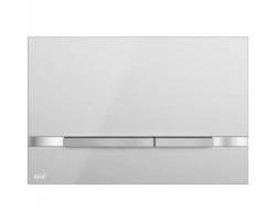 [193681] Клавиша смыва AlcaPlast Stripe Inox, хром +29909 ₽