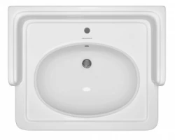 [199796] Раковина Kerama Marazzi Pompei 60, подвесная/мебельная, белая глянцевая, PO.wb.60 +12554 ₽