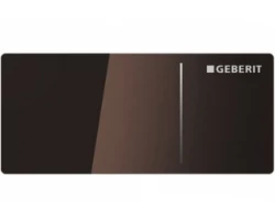 [255826] Клавиша Geberit Sigma Type 70 115.635.SQ.1, темно-коричневое стекло +29694 ₽