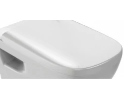 [283808] Крышка-сиденье Jacob Delafon Struktura E4270-00 термодюр, с металлическими креплениями, белый +5026 ₽