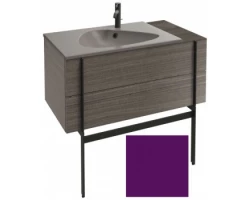 [297707] Тумба под раковину Jacob Delafon Nouvelle Vague 100 EB3031-S20, с выступом, цвет - сливовый сатин +197240 ₽