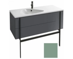 [298779] Тумба под раковину Jacob Delafon Nouvelle Vague 120 EB3036-S54, 3 ящика, цвет - оливковый сатин +229340 ₽