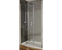 [303327] Душевая дверь в нишу Jacob Delafon Contra 160 см XXL с неподвижным элементом +77810 ₽