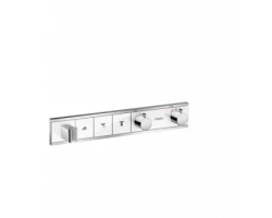 [303504] Смеситель Hansgrohe RainSelect для душа, термостатический, белый/хром, 15356400 +188460 ₽