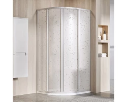 [308495] Душевой уголок Ravak Supernova SKCP4-80 , профиль сатин, витраж перл, 31140U0011 +47970 ₽
