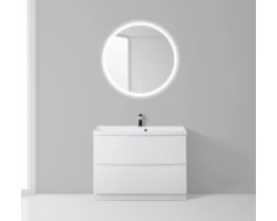 [317820] Тумба под раковину BelBagno Marino MARINO-800-2C-PIA-BL-P, 80 х 45 х 80 см, Bianco Lucido - белый глянец +21750 ₽