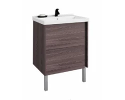 [321453] Тумба с раковиной Акватон Стоун 1A2314K1SXC80 60 см подвесная, грецкий орех +17420 ₽