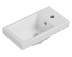 [324085] Раковина СаНта Como 40 см с переливом, фаянс, белый +4900 ₽