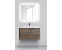 [558803] Тумба под раковину BelBagno Kraft KRAFT-900-2C-SO-CG 90 см, подвесная, цвет цемент серый (cemento grigio) +27020 ₽