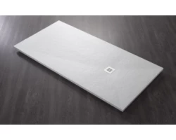 [332503] Поддон Acquabella Base 120 x 90 см, из искусственного мрамора с сифоном и решеткой, цвет белый +70946 ₽