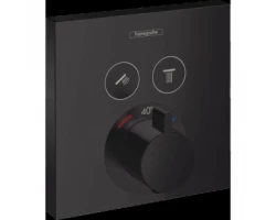 [335540] Смеситель Hansgrohe ShowerSelect для душа, термостатический, черный матовый, 15763670 +94841 ₽